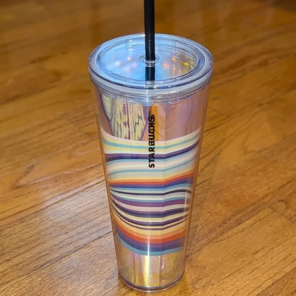 Starbucks PRIDE Rainbow Venti Cold‎ Venti Coffee Tumbler Cup